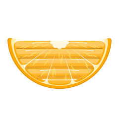 Inflatable orange slice pool float mattress