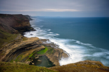 cliffs of moher at sunset