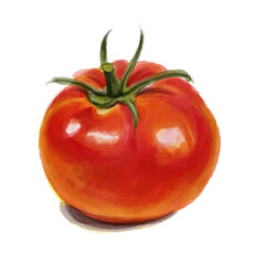 tomato isolated on white background