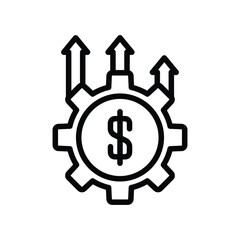 Productivity line icon , vector, pixel perfect, illustrator file 
