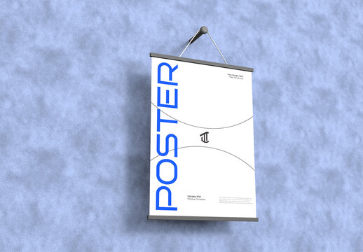 Hanging Poster Mockup