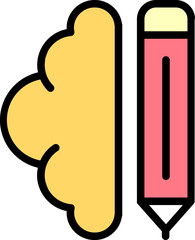 Creativity_2 Icon Vector Stock Illustration