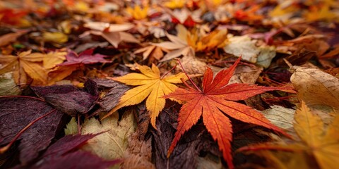 Tropical Harmony Abstract Painting with Warm Tones