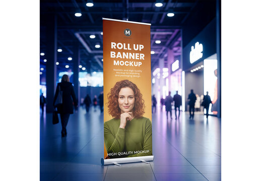 Rollup Banner Mockup 29
