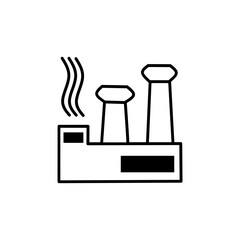 Factory Icon Line