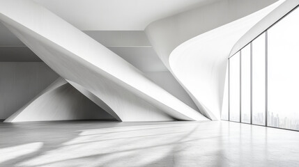 architecture background geometric arched building