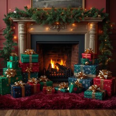 Christmas Fireplace