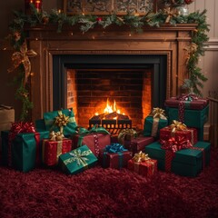 Christmas Fireplace