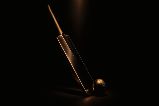 Prestige Cricket Scene – Professional Match and Iconic Stadium Action