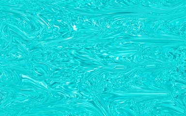 A beautiful stunning marble texture in vibrant cyan tones or fluid creates a modern and dynamic visual effect