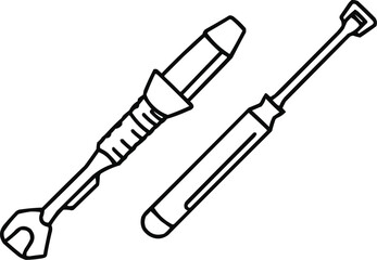 Silhouette illustration of Surgical Equipment & Instruments, Medical Devices, and Hospital Supplies