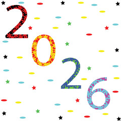 New Year, Text , Vector 