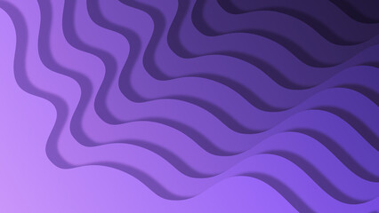 湾曲した段差の連続