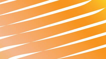 Abstract background with diagonal orange and white stripes