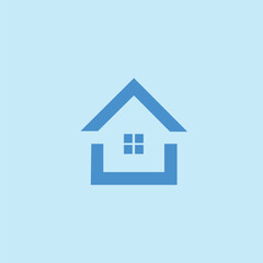 House and Building Logo for Real Estate Company
