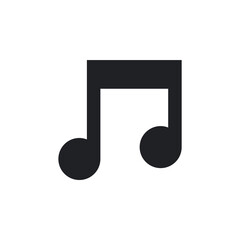 Music Note Sound Media Player Solid Icon