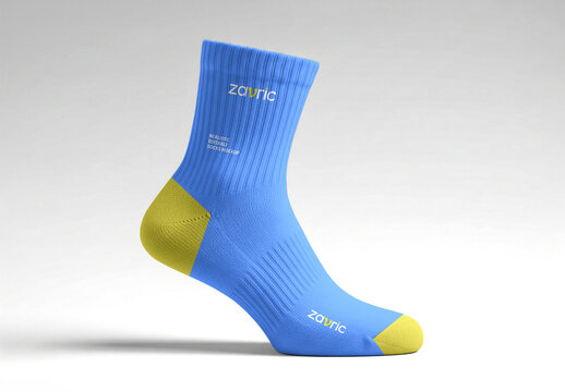 Socks Mockup Template