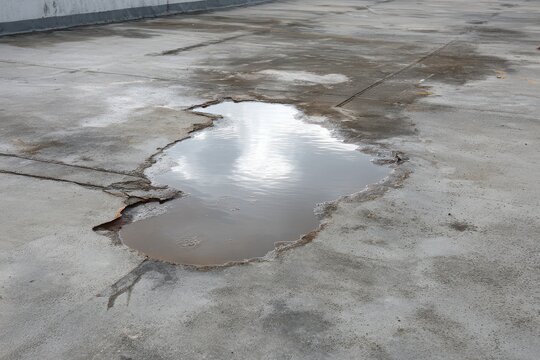 Flat Roof Damage: Surveying Roof Leaks and Drainage Issues After Rainfall