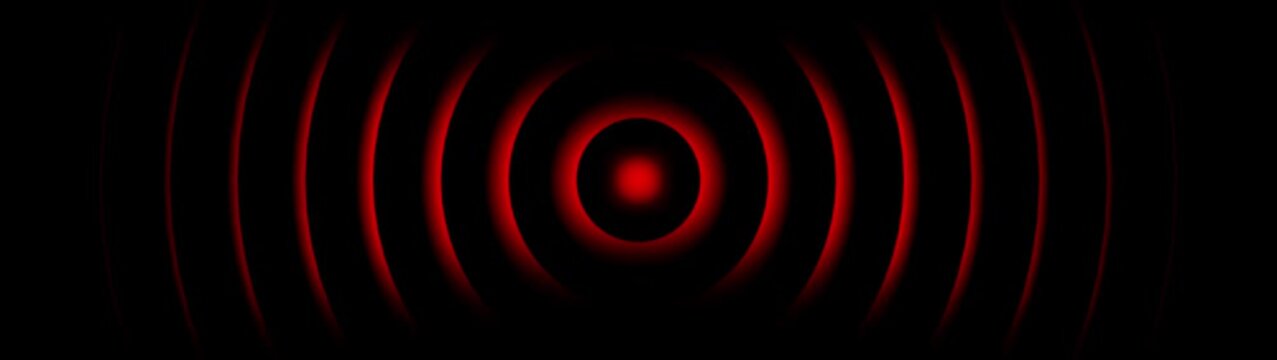 Radio waves waves background. network tower produced radio wave concept. Digital radio wave signal animation. Radio wave concept
