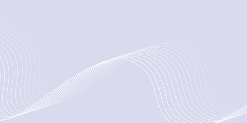 Abstract grey background with dynamic glowing wavy lines. vector eps10