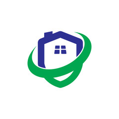 Home Shield Logo Template Design