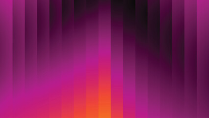 Pink Gradient Abstract Background – Vertical Striped With Glass Effect, Modern Background Design with Bright Magenta and Black Shades