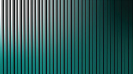 Teal and White Vertical Stripes Gradient abstract background