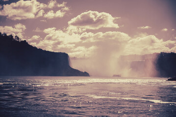 a beautiful view of Niagara Falls