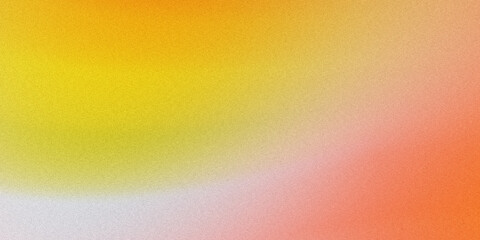 Vibrant Yellow Orange Pink Gradient With Grainy Texture And Soft Light abstract background