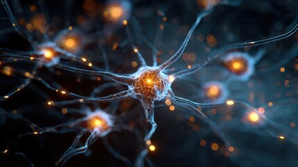 Dynamic neuron network with active signals