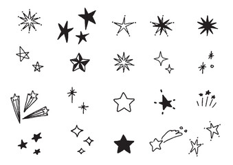 いろんな星・キラキライラストセット