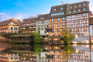 La Petite France in Strasbourg France la Venise in Strasbourg
