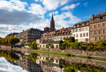 Notre Dame Church in Strasbourg France