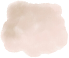 Blush Pink Watercolor Paint Splash