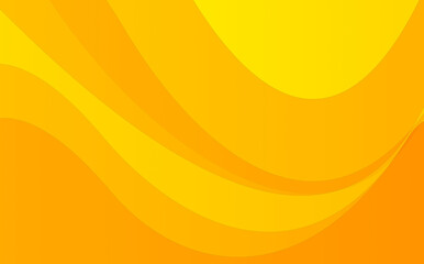 waves abstract orange background