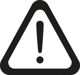 Warning sign exclamation mark triangle alert symbol
