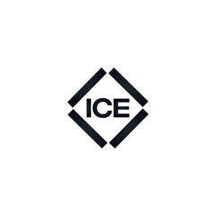 ICE set ,ICE logo. K C A design. White ICE letter. ICE, K C A letter logo design. Initial letter ICE letter logo set, linked circle uppercase monogram logo. K C A letter logo vector design.
