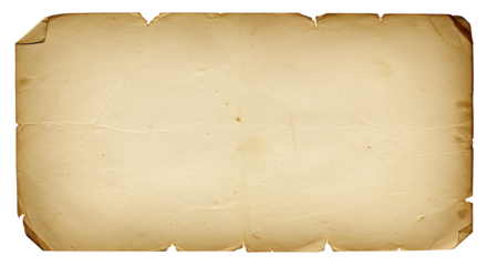 A beautifully aged vintage paper texture with distressed edges and subtle creases offering a timeless background for design