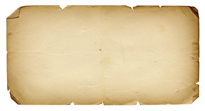 A beautifully aged vintage paper texture with distressed edges and subtle creases offering a timeless background for design