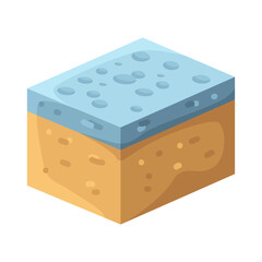 Illustration of Dish Sponge