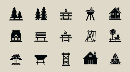 Outdoor recreation and leisure activities in a natural environment.