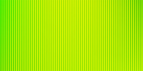 Dark green ribbed glass texture with glossy vertical waves and gradient reflections in abstract background design © Odi