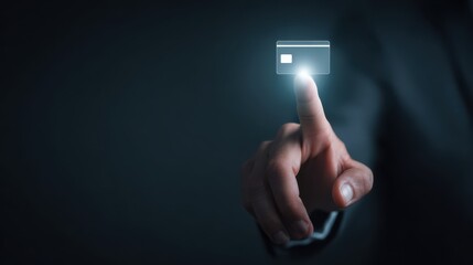 Digital touch on a virtual payment method in a modern financial landscape