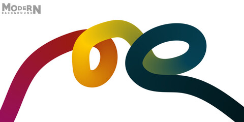 Modern Abstract Wavy Gradient Background Design for Presentations and Web