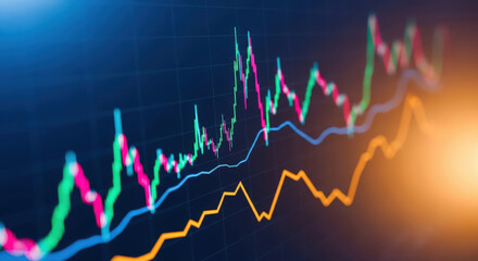 Analyzing Market Trends A Close Up View of Stock Market Fluctuations and Investment Opportunities with Dynamic Charts for Strategic Financial Planning