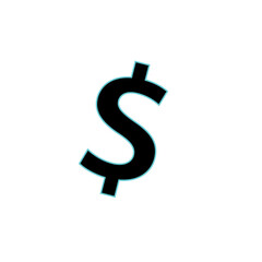 dollar sign icon