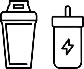 vector illustration of a trash can