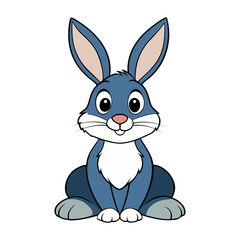 rabbit sitting quietly