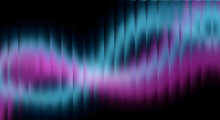 Neon Cyberpunk Gradient – Glowing Vertical Panels in Cyan & Magenta, Futuristic Abstract Background for Tech, Gaming & Synthwave Design