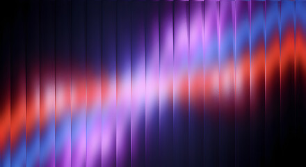 Dramatic Neon Gradient – Glowing Vertical Panels in Purple, Blue & Red, Cinematic Abstract Background for Music, Tech & Event Design